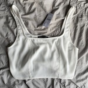 Kendall and Kylie White Tank Too